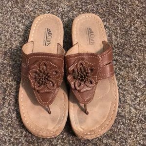 Brown sandals